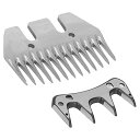 家畜用バリカン 羊 Wool Clippers Replacement Blade, Sheep Shears Blade High Carbon Steel Straight 13 Tooth Electric Wool Cutter Goat Clipper Scissor, nozzles 【並行輸入品】