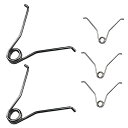 家畜用バリカン 羊 TorSor 5 Pack Wool Shears Spring Replacement V Shape Torsion Springs for Grass Sheep Horse Goat Shearing Scissors Long Blade Trimming Clippers Cutter Repair Tool (5 Pack Wool Shears Spring) 【並行輸入品】