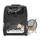 インコ 小鳥 バード トラベルキャリアー Cat Backpack Carrier for Foldable - Portable Dog Travel Bag Pet Backpacks,Super Ventilated Design,Dog Backpack Carrier for Small Dog with Extended Back for/Hiking/Camping/Up to15 Lbs Medium Siz 【並行輸入品】