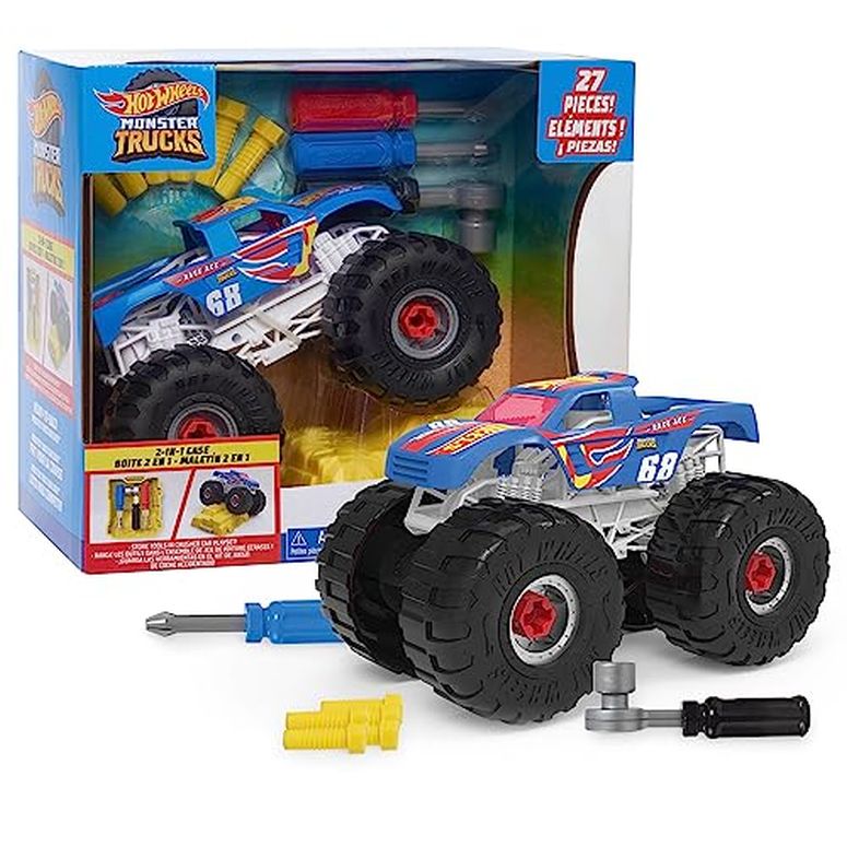 ホットウィール モンスタートラック Just Play Hot Wheels Ready to Race Car - Monster Truck Role Play, Ages 3 Up 【並行輸入品】