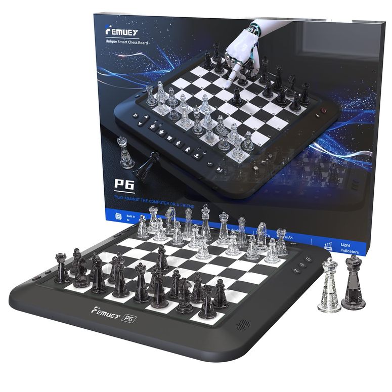 チェスセット Electronic Chess Set, Board Game, Computer Chess Game, Chess Set Board Game, Electronic Chess Set Game, Chess Sets Games Lovers, for Beginners Great Partner 【並行輸入品】