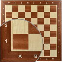 チェスセット Professional Tournament Wooden Chess Boards, No. 4, 5 and 6-1,75", 2" and 2,25" - Inlay (2.25", Notation) 【並行輸入品】