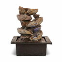 卓上 噴水 滝のオブジェ テーブルトップファウンテン インテリア噴水 11-inch Waterfall fountain indoor from stacke...