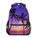 インコ 小鳥 バード トラベルキャリアー TropicalLife Hawaiian Palm Tree Ocean Theme Backpacks Bookb...