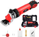 家畜用バリカン 羊 FUNTEN Sheep Shears 900W, Professional Electric Sheep Clippers, Farm Livestock Grooming Kit, 6 Speed Heavy Duty Electric Shears for Thick Coat Animals 【並行輸入品】