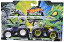 ホットウィール モンスタートラック Hot Wheels Monster Trucks Podium Crasher Mummy VS Piran-Ahhhh Swamp Monster, Monter Trucks Roarin' Rumble 2 Pack 【並行輸入品】