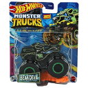 ホットウィール モンスタートラック Hot Wheels Monster Trucks 2023 1:64 Scale More Neon Sense 3/5 Bear Devil 【並行輸入品】