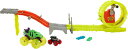 ホットウィール モンスタートラック Hot Wheels Monster Trucks Track Set & 2 Toy Trucks: Oversized ...