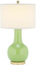 サファヴィヤ safavieh テーブルランプ サファビヤ サファヴィア Safavieh Lighting Collection Paris Modern Green Ceramic 28-inch Bedroom Living Room Home Office Desk Nightstand (LED Bulb Included) Table Lamp, 0 【並行輸入品】