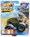 ホットウィール モンスタートラック Hot Wheels Monster Trucks Triceratops - Plus Connect and Crash Car 51/75 【並行輸入品】