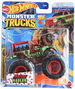ホットウィール モンスタートラック Hot Wheels Monster Trucks Melon Mauler, Freestyle Wreckers 8/11 Connect and Crash Car 【並行輸入品】