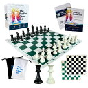 チェスセット MegaChess The Perfect Chess Set Classic Heavyweight Edition - Tournament Chess Set for Kids & Adults - with Two 20” x 20” Silicone Boards, Triple Weighted Staunton Pieces, Carry Box & Bags 【並行輸入品】