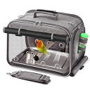 インコ 小鳥 バード トラベルキャリアー Suertree Bird Carrier Airline Approved, Travel Bird Cage wi...