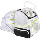 インコ 小鳥 バード トラベルキャリアー Large Pet Carrier for Medium Cats and Small Dogs,Ventilated...