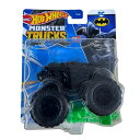 ホットウィール モンスタートラック Hot Wheels Monster Trucks 2024 Batmobile with Crushed Car 【並行輸...
