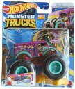 ホットウィール モンスタートラック Hot Wheels Monster Trucks Delivery, Snack Pack 5/6 2023 Connect and Crash Car 【並行輸入品】