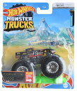 ホットウィール モンスタートラック Hot Wheels Monster Trucks Corvette, Plus Connect and Crash Car 18/75 【並行輸入品】