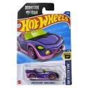 ホットウィール モンスタートラック Hot Wheels Monster High Ghoul Mobile (Purple), 1/10 1:64 Scale Die-Cast 【並行輸入品】
