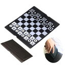 チェスセット KOKOSUN Mini Wallet Chess Set (7.9-Inch), Magnetic Travel Folding Chess B...