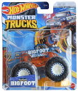 ホットウィール モンスタートラック Hot Wheels Monster Trucks Bigfoot, Monster Trucks Live 8/8 Connect and Crash Car 【並行輸入品】