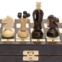 チェスセット Husaria European International Chess Wooden Game Set, King's Continental ...