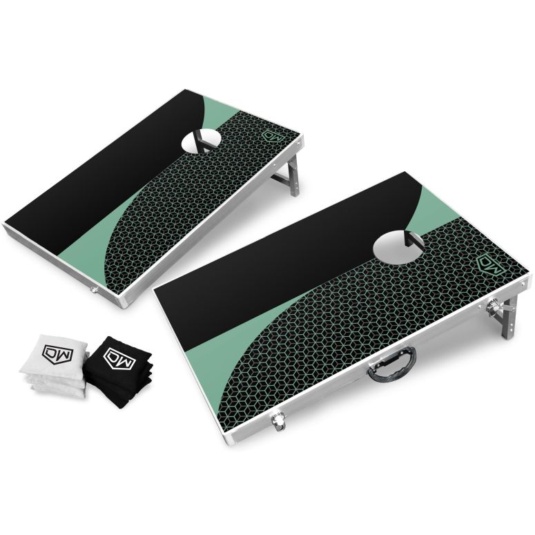 チェスセット DW Bag Toss Game, Portable Cornhole Set - Perfect Outdoor Activity - Yard, Beach Essentials, Party or Tailgating Games 【並行輸入品】