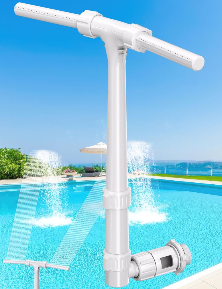 卓上 噴水 滝のオブジェ テーブルトップファウンテン インテリア噴水 POOLHOUR 360° Adjustable Pool F..
