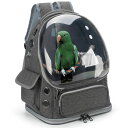 インコ 小鳥 バード トラベルキャリアー Kreachur Bird Backpack Carrier Travel Cage with Perch, Tray...
