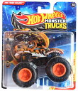ホットウィール モンスタートラック Hot Wheels Monster Trucks Tiger Shark, Includes Crushed Car 1:...
