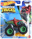 ホットウィール モンスタートラック Hot Wheels Monster Trucks Battle Cat, Connect and Crash Car 1:64 Scale die cast 【並行輸入品】