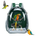 インコ 小鳥 バード トラベルキャリアー Bird Traval Carrier Cage, Multi Vent Holes Clear Space Caps...