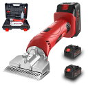ペットバリカン My Pet Command Professional Dog Grooming Clipper, Cordless Hair Trimmer, Brushless Motor, Heavy Duty Kit for Dogs Pets Cats, for Thick Coats, Low Noise, Light Weight 【並行輸入品】