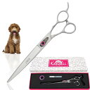 ペットバリカン Recubay Gold Mantis Grooming Shears, Set with Matte Deluxe 440C Stainless Steel, Professional Grooming Scissors Kit, Any Skill Level(8.0" 4 Piece Set) 【並行輸入品】