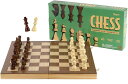 チェスセット Regal Games Wooden Chess Sets for Adults with Folding Chess Board (15 x 15) & Wood Chess Pieces | Travel & Portable Table Games for Fun Family Game Night 【並行輸入品】
