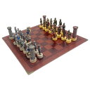 チェスセット Handmade Chess Set Medieval Knights Theme Resin Chess Pieces Themed Chess Set Medieval Chess Set Handcrafted Chess Gift for Birthday Thanksgiving Christmas for Adults 2 Players 【並行輸入品】