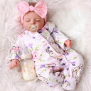 臨床教育 リアル ベビードール 新生児人形 BABESIDE Lifelike Reborn Baby Dolls Girl - 20 Inch Realistic Newborn Baby Dolls with Poseable Body, Real Life Baby Dolls with Accessories for 3+ Year Old Girls Gifts, Pretend Play, Collection 【並行輸入品】