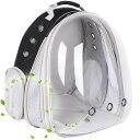 インコ 小鳥 バード トラベルキャリアー Front Expandable Large Cat Backpack Carrier, Fit up to 20 lbs, Space Capsule Bubble Window Pet Carrier Backpack for Large Fat Cat and Small Puppy 【並行輸入品】