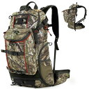 インコ 小鳥 バード トラベルキャリアー TR Hunting Backpack 3400cu, Waterproof Hunting Pack with Rifle Holder, Internal Frame, Rain Cover, Camo Hunting Daypack for Rifle Bow Gun 【並行輸入品】