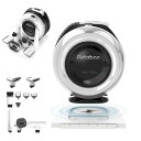 ペットバリカン petaboo Cordless Dog Grooming Kit, Pet Grooming Vacuum with Clippers Nail Grinder 7 Pet Grooming Tools,2.2L Dust Cup,Low Noise,Dog Vacuum for Shedding Grooming for Home & Car Cleaning 【並行輸入品】