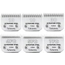 ペットバリカン Tutuosto Clipper Blades Pet Grooming Clipper Replacement Blades Detachable Blade Compatible with andis/wahl/Oster Dog Clippers (2 * 10+30+4FC+5FC+7FC) 【並行輸入品】