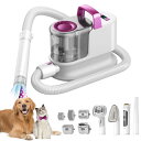 ペットバリカン Dog Grooming Vacuum Kit with 15000Pa Suction, 6 Professiona, Tools & Medical HEPA Filter, Cordless 50dB Quiet Clipper, 2.5L Touch-Free Dust Cup, Salon Results at Home 【並行輸入品】
