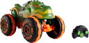 ホットウィール モンスタートラック Hot Wheels Monster Trucks Remote-Control Toy Vehicle, 1:15 Scale Rageasaur RC with Grip Action Tires for Off-Roading & Wheelie Stunting 【並行輸入品】