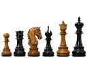 チェスセット War Admiral Luxury Chess Pieces ? Handcrafted Staunton Design in Ebony Wood & Antiqued Boxwood ? 4.4" King ? Premium Chess Gift Set 【並行輸入品】