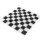 チェスセット Yuxung 7.9*7.9ft Giant Chess Board, Chess Not Included, Plastic Giant Mat for Outdoor Yard Lawn Games, Compatible with 25 Inch 37 Inch 49 Inch Chess Sets and 10 Inch Checkers 【並行輸入品】