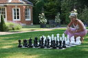 チェスセット Uber Games Garden Chess Game Pieces Set - Plastic - 12 inch 【並行輸入品】