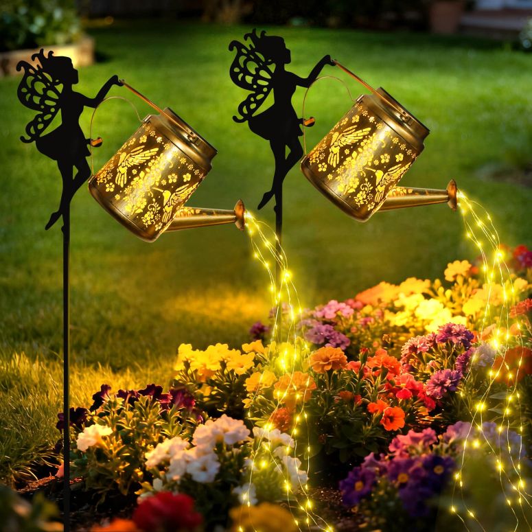 ガーデンライトLEDソーラーライト ソーラーパワー X-PREK Solar Lights Outdoor Waterproof, Fairy Sol..