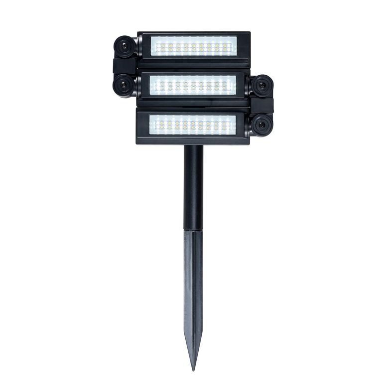 ガーデンライトLEDソーラーライト ソーラーパワー FlexRay 180° Solar Powered Light Outdoor - Waterp..