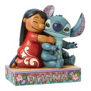 エネスコ ジム ショア ディズニー トラディッション リロ&スティッチ 4.875 インチ Enesco Disney Traditions by Jim Shore Lilo and Stitch Figurine, 4.875 IN 【 置物 キャラクター 人形 プレゼント クリスマス 誕生日 】 【並行輸入品】
