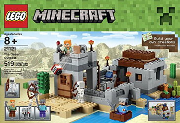 レゴ LEGO製 マインクラフト LEGO Minecraft 21121 the Desert Outpost Building Kit 【 レゴ レゴブロック ブロック マインクラフトシリーズ マイクラ 】 送料無料 【並行輸入品】