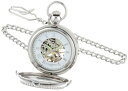 チャールズヒューバート Charles-Hubert, Paris 懐中時計 ポケット ウォッチ ホワイト 3847 【並行輸入品】